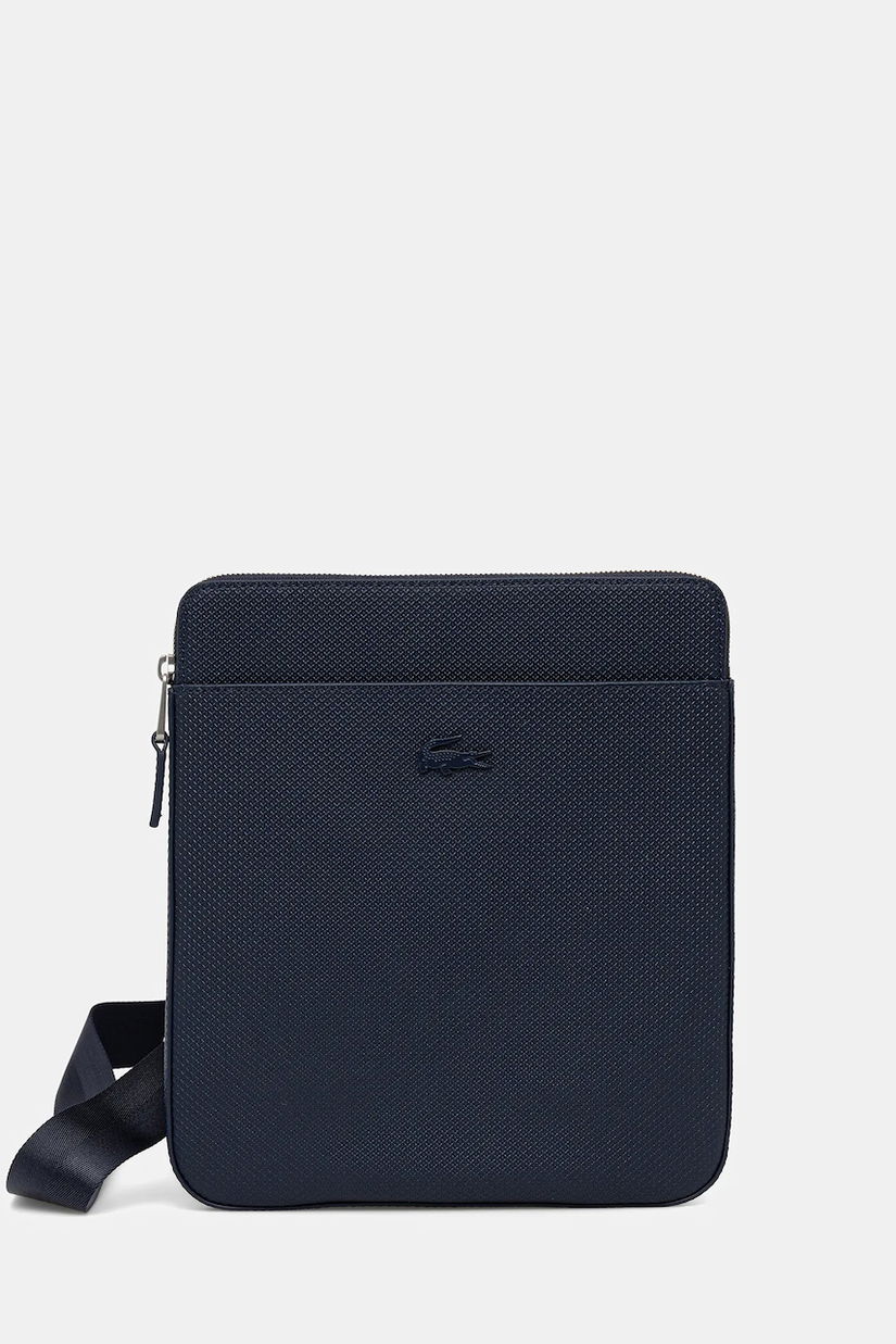 Lacoste borsetă de piele culoarea negru, NH2815CE