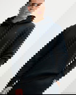 G-Star Raw bluză x Sofi Tukker culoarea bleumarin, cu glugă, uni, D16121-C235