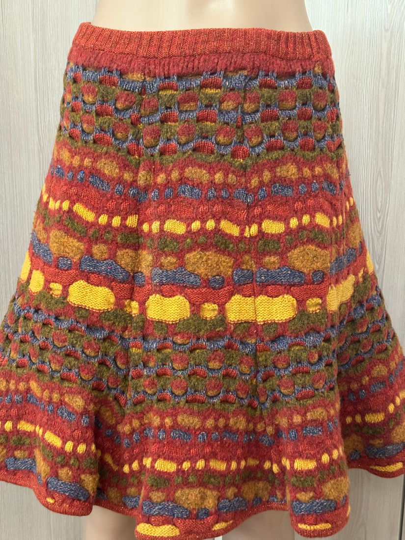 CHRISTIAN LACROIX BAZAR - FUSTA SUPERBA LANA ,MARIME S/M