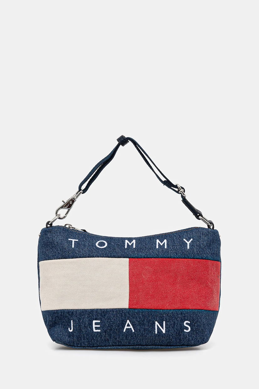 Tommy Jeans poșetă culoarea bleumarin, AW0AW18213