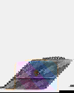 Kurt Geiger London poșetă MICRO KENSINGTON culoarea violet, 3523969669