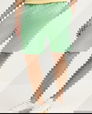 Lacoste pantaloni scurti barbati, culoarea verde