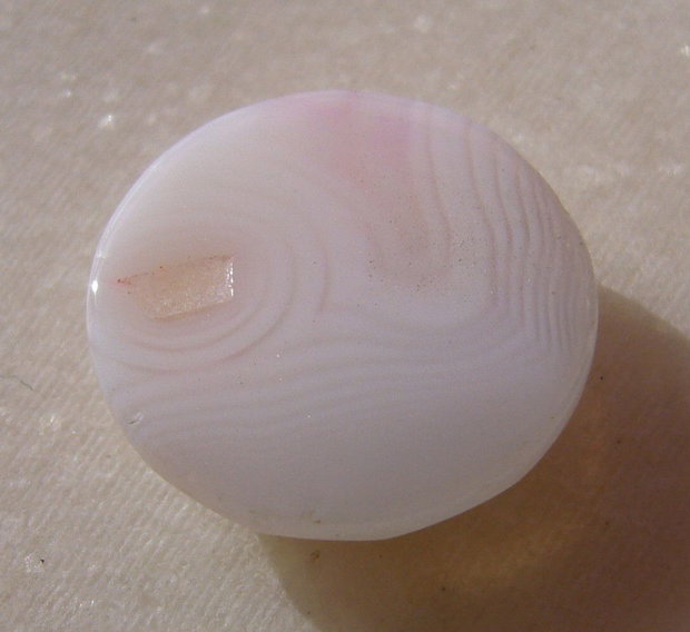Agata crazy lace cabochon fatetat aprox 20x6.4 mm