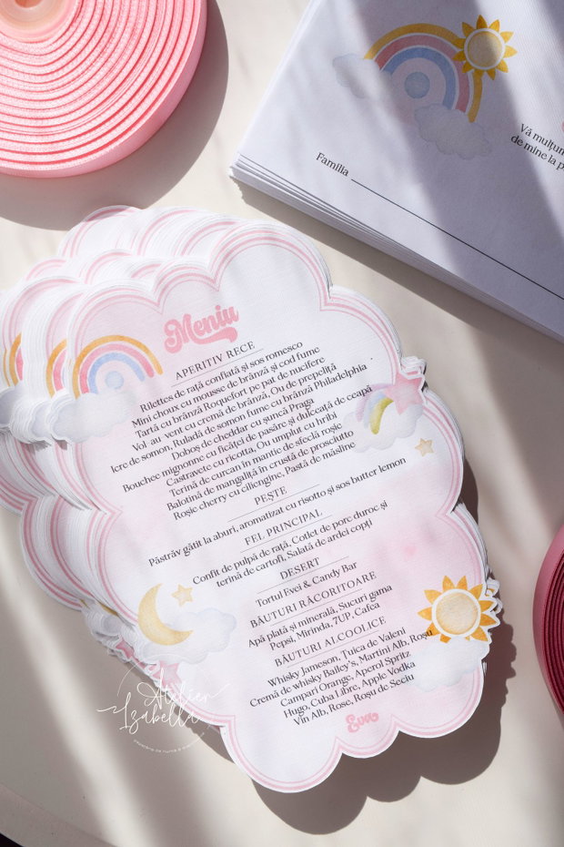 Meniu Rainbows