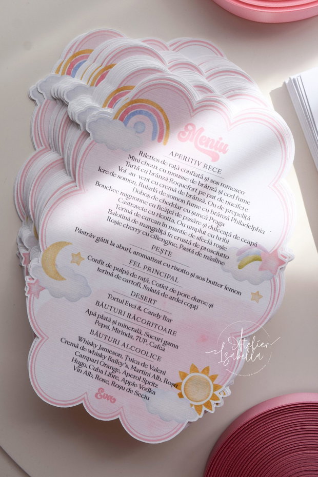 Meniu Rainbows