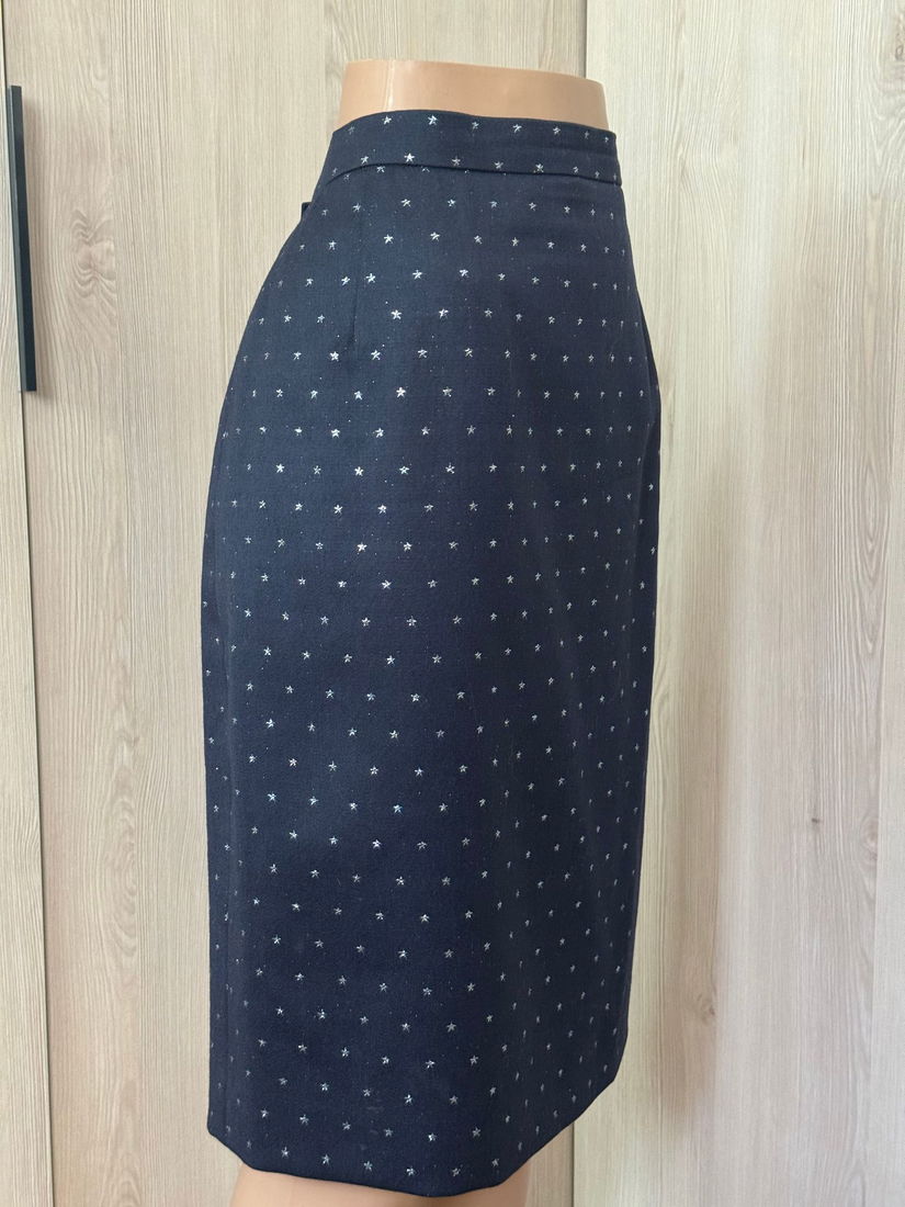 MINUNATA FUSTA ESCADA MODEL DEOSEBIT LANA FINA MARIME 38