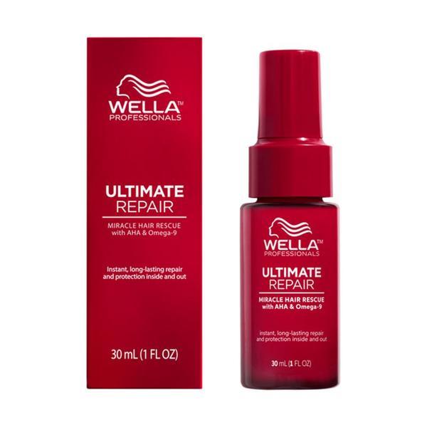 DETERIORAT - Ser Reparator in 90 de Secunde cu AHA &amp; Omega 9 pentru Par Deteriorat Pasul 3 - Wella Professionals Ultimate Repair Miracle Rescue, 30 ml