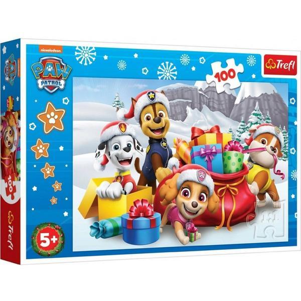 Puzzle 100. Craciunul alaturi de Patrula