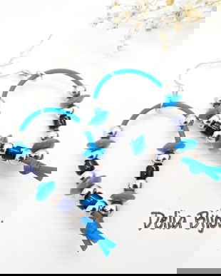 Cercei handmade unicat - stil urban (cod 1278)