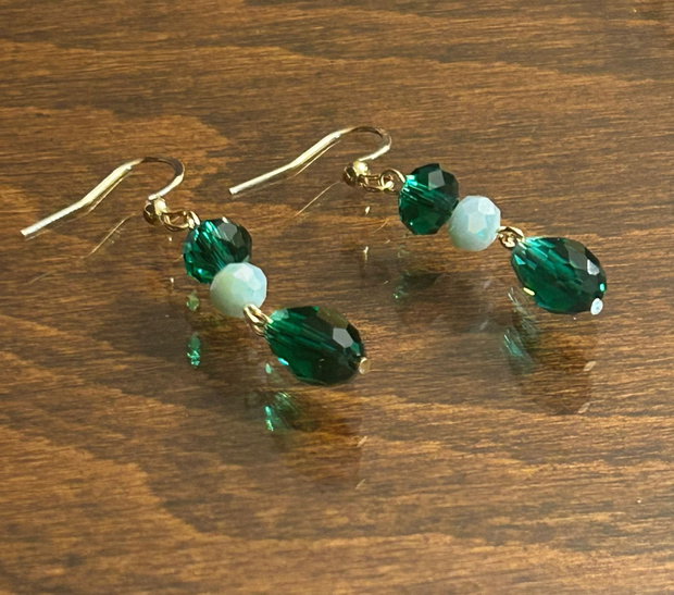 Set verde auriu