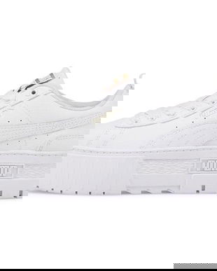 Pantofi sport copii Puma Mayze Lth Jr 38452701, 38, Alb