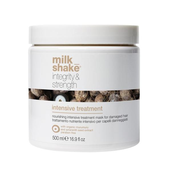 Masca Tratament Nutritiv Intensiv pentru Par Uscat si Deteriorat - Milk Shake Integrity &amp; Strength Nourishing Intensive Treatment, 500 ml