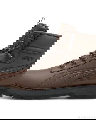 Ghete unisex Puma Desierto V3 Flat 39262606, 45, Maro