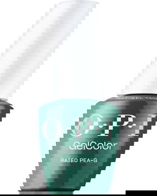 Lac de Unghii Semipermanent Vegan si Hema-Free - OPI Gel Color, nuanta Rated Pea-G, 15 ml