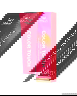 Vopsea de Par Demipermanenta - Wella Professionals Color Touch, Pure Naturals, Very Light Blonde Natural Ash 9/01, 60 ml