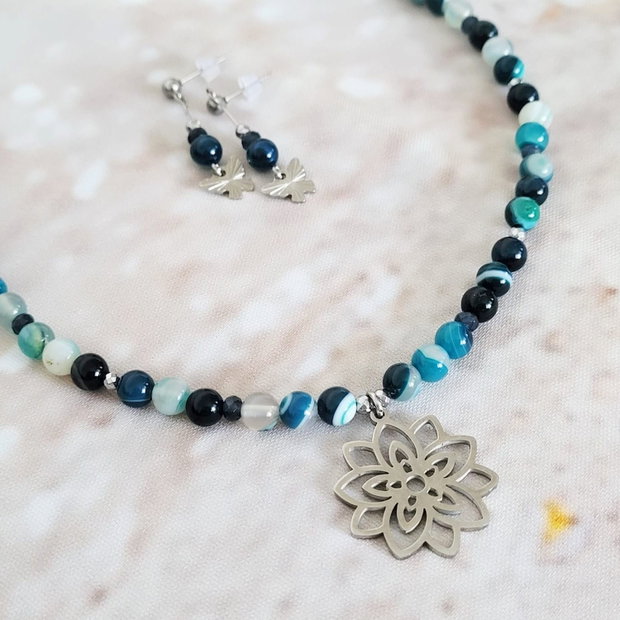 Set agate "Colț de grădină"