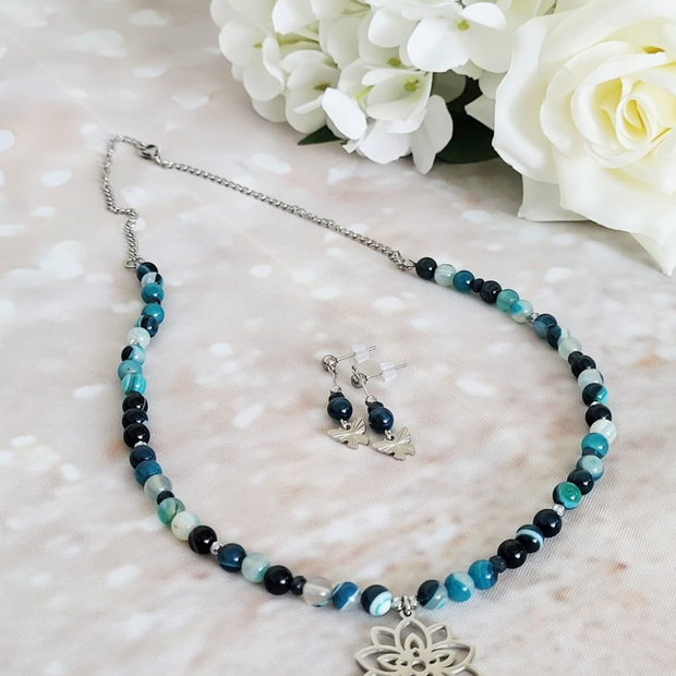 Set agate "Colț de grădină"
