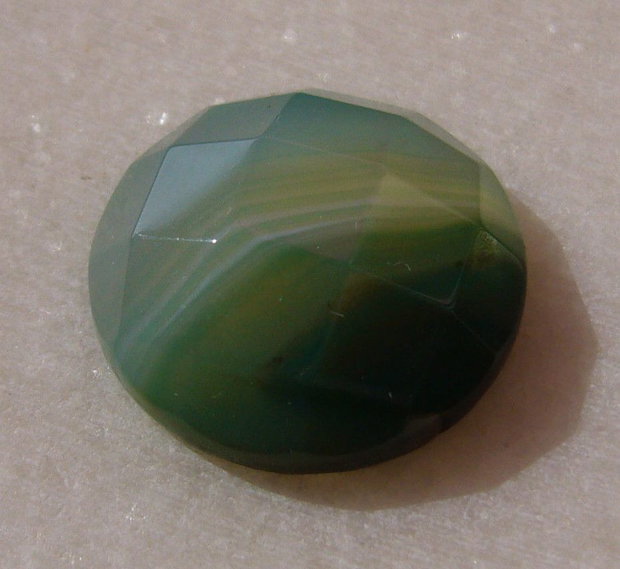 Agata dungata cabochon fatetat aprox 20x6.7 mm