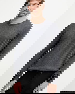 Mos Mosh pulover de lână ADAM culoarea negru, light, 503341