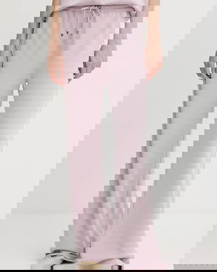 BOSS Orange pantaloni de trening culoarea roz, uni, 50543512