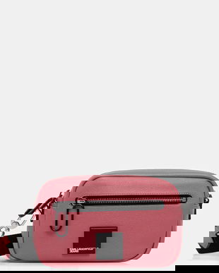 Karl Lagerfeld Jeans geantă culoarea roz, A3W30205