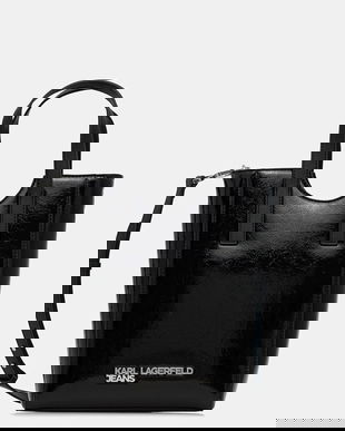 Karl Lagerfeld Jeans geantă culoarea negru, A4W30168