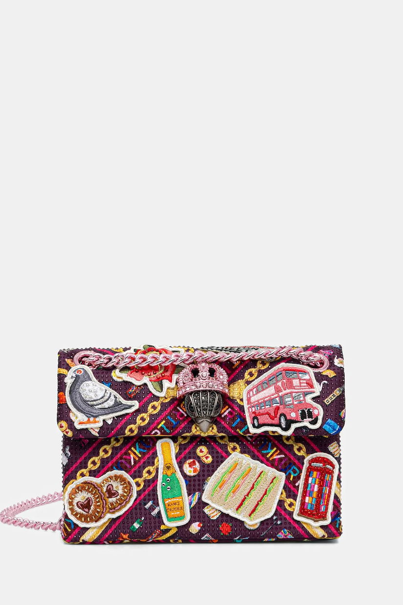 Kurt Geiger London geantă MINI KENSINGTON culoarea roz, 5019357609
