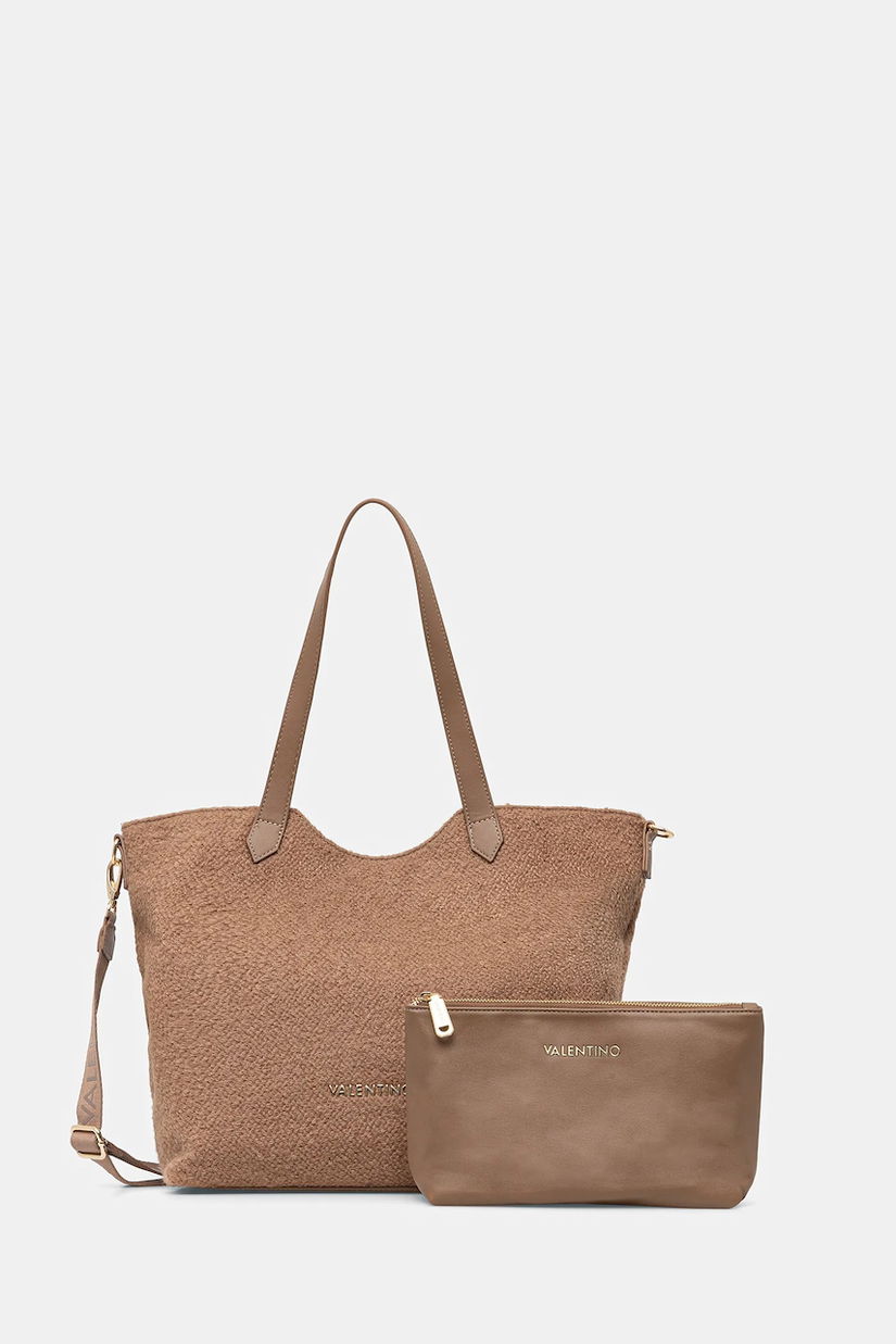 Valentino Bags geantă COURMAYEUR culoarea maro, VBS7GG01WO