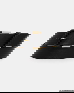 Gianni Chiarini curea de piele culoarea negru, CN.K00338