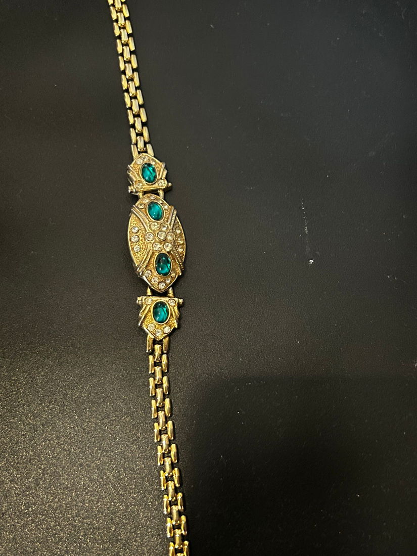 Set colier+ brățară vintage Franța