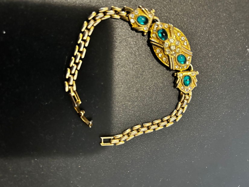 Set colier+ brățară vintage Franța