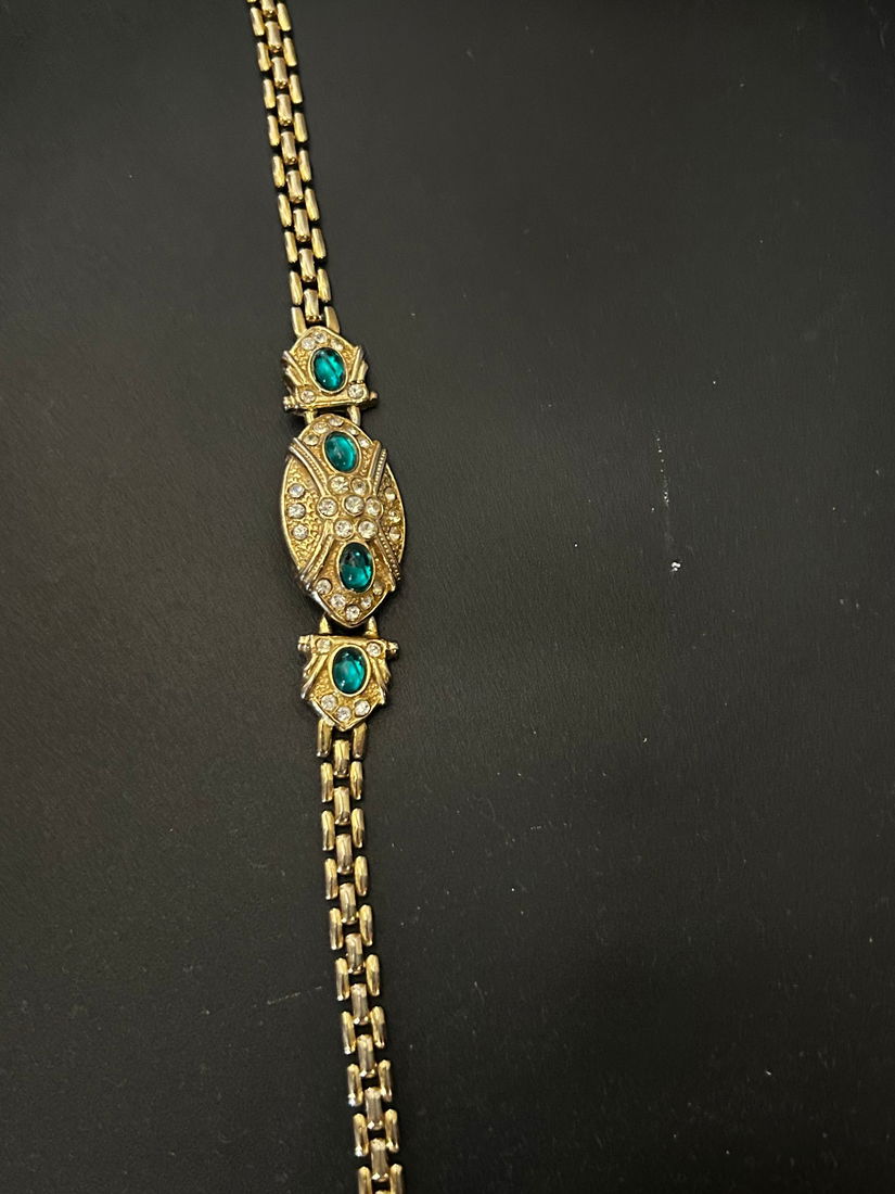 Set colier+ brățară vintage Franța