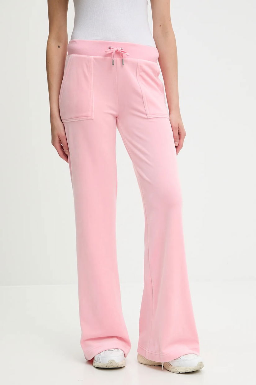 Juicy Couture pantaloni de trening uni, JCSEBJ001
