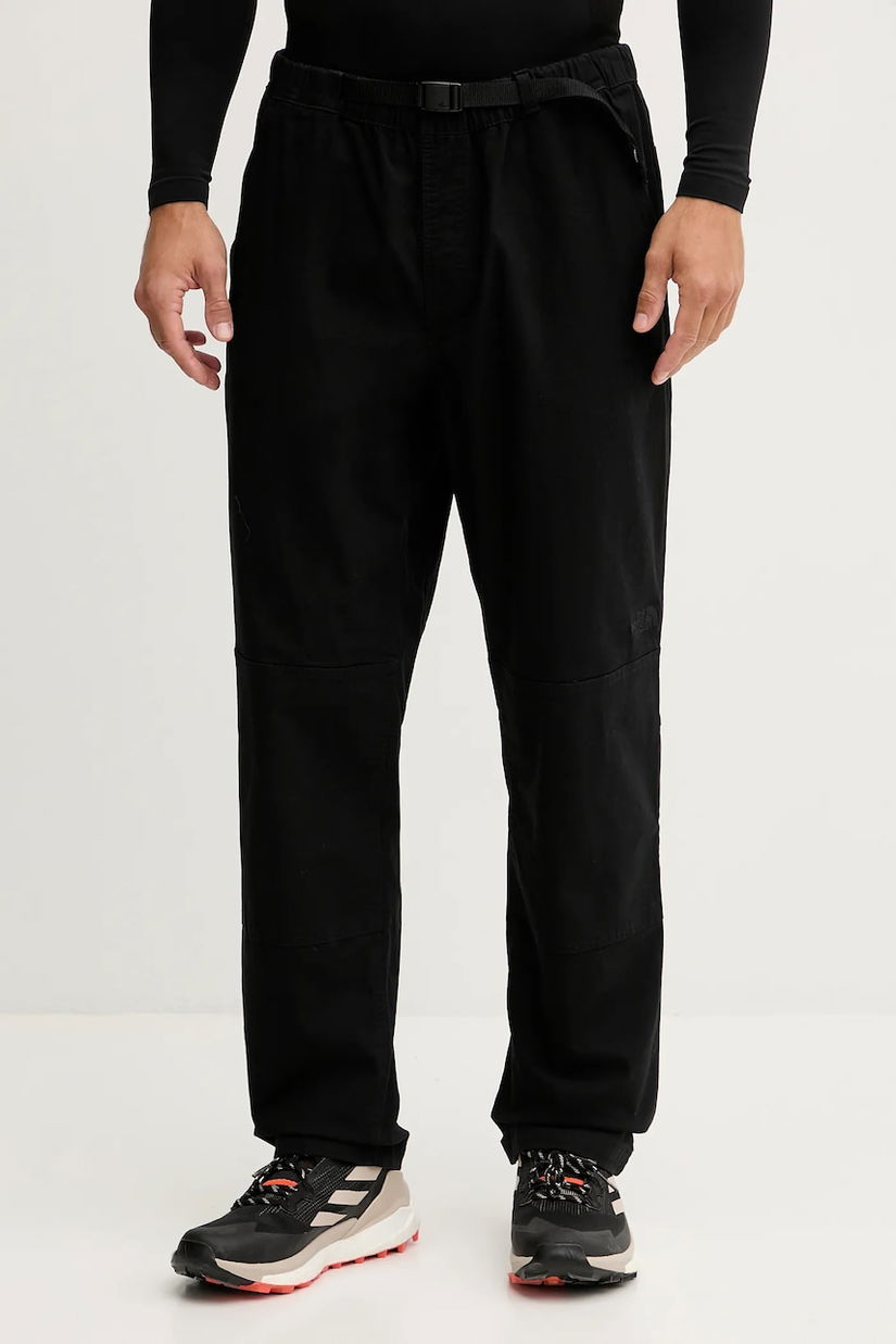The North Face pantaloni Beta Utility Belted culoarea negru, drept, NF0A8B62JK31