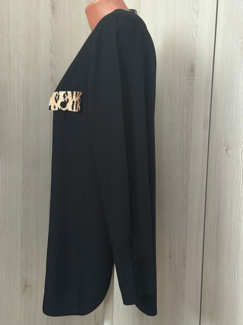 BLUZA DEOSEBITA PRINT LEOPARD VASCOZA MARIME 40 SUEDIA