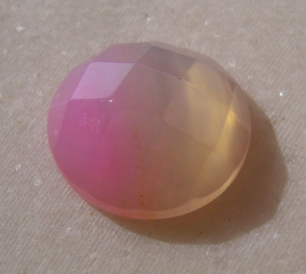 Agata cabochon fatetat aprox 20x7 mm