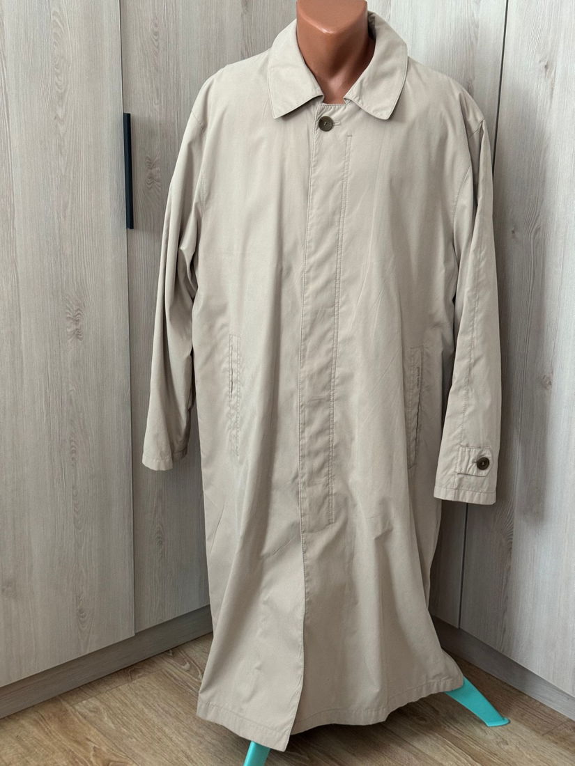 TRENCH BARBATI PIERRE CARDIN AUTENTIC MARIME 50 , UMERI 55 CM