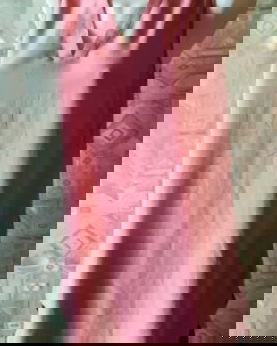 bluza de voal roz prafuit somon