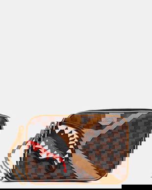 Sprayground portfard culoarea maro, 910B7993NSZ