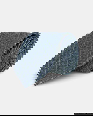 Michael Kors cravată de mătase culoarea verde, MK0DT00191