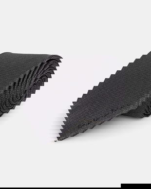 Michael Kors cravată de mătase culoarea gri, MK0DT00185