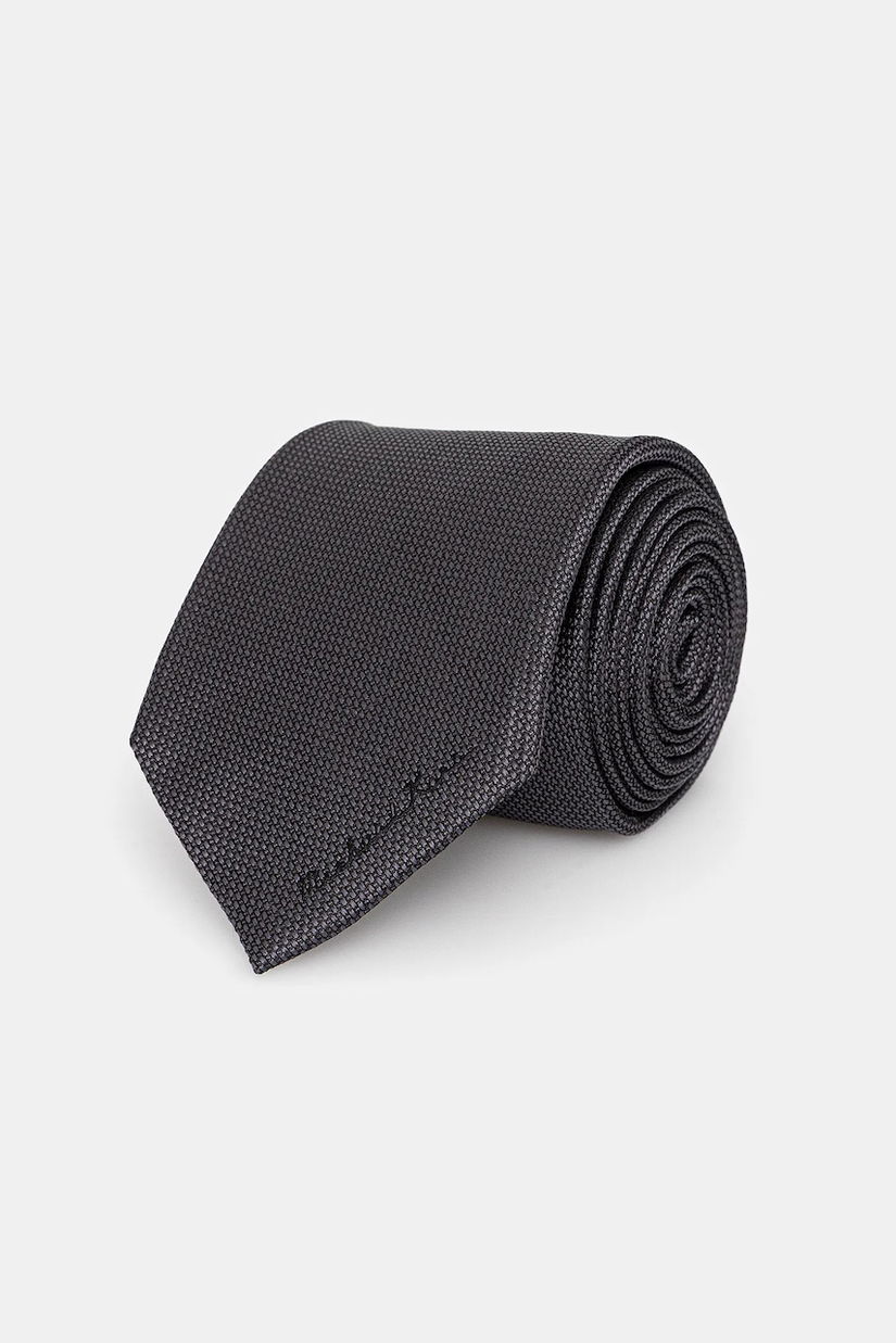 Michael Kors cravată de mătase culoarea gri, MK0DT00185