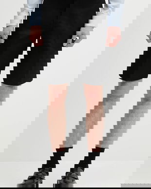 Dickies pantaloni scurți 874 Short Black culoarea negru, DK0A8619BLK1