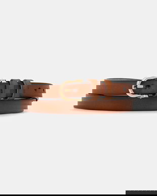 Answear.LAB curea de piele culoarea maro