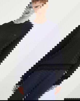 Lacoste pulover de lână culoarea bleumarin, light, AF4160