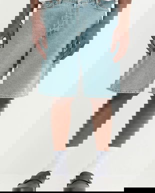 Samsoe Samsoe pantaloni scurți jeans SAEDDIE M25200010