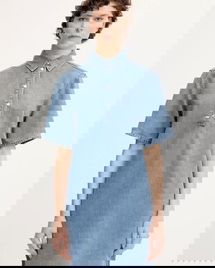 Samsoe Samsoe rochie SATONE mini, drept, F25200172