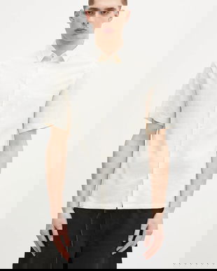 Samsoe Samsoe cămașă de in Sataro culoarea bej, cu guler clasic, regular, M25100063