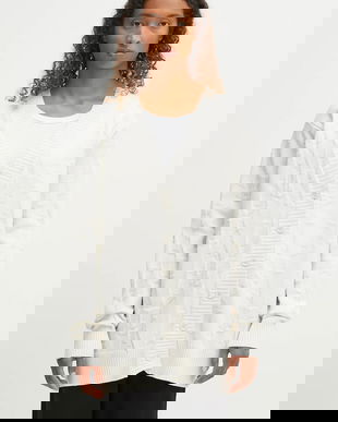 Fiorucci cardigan de lână Kissing Angels Long culoarea bej, W02FPKCA254KN01WH01