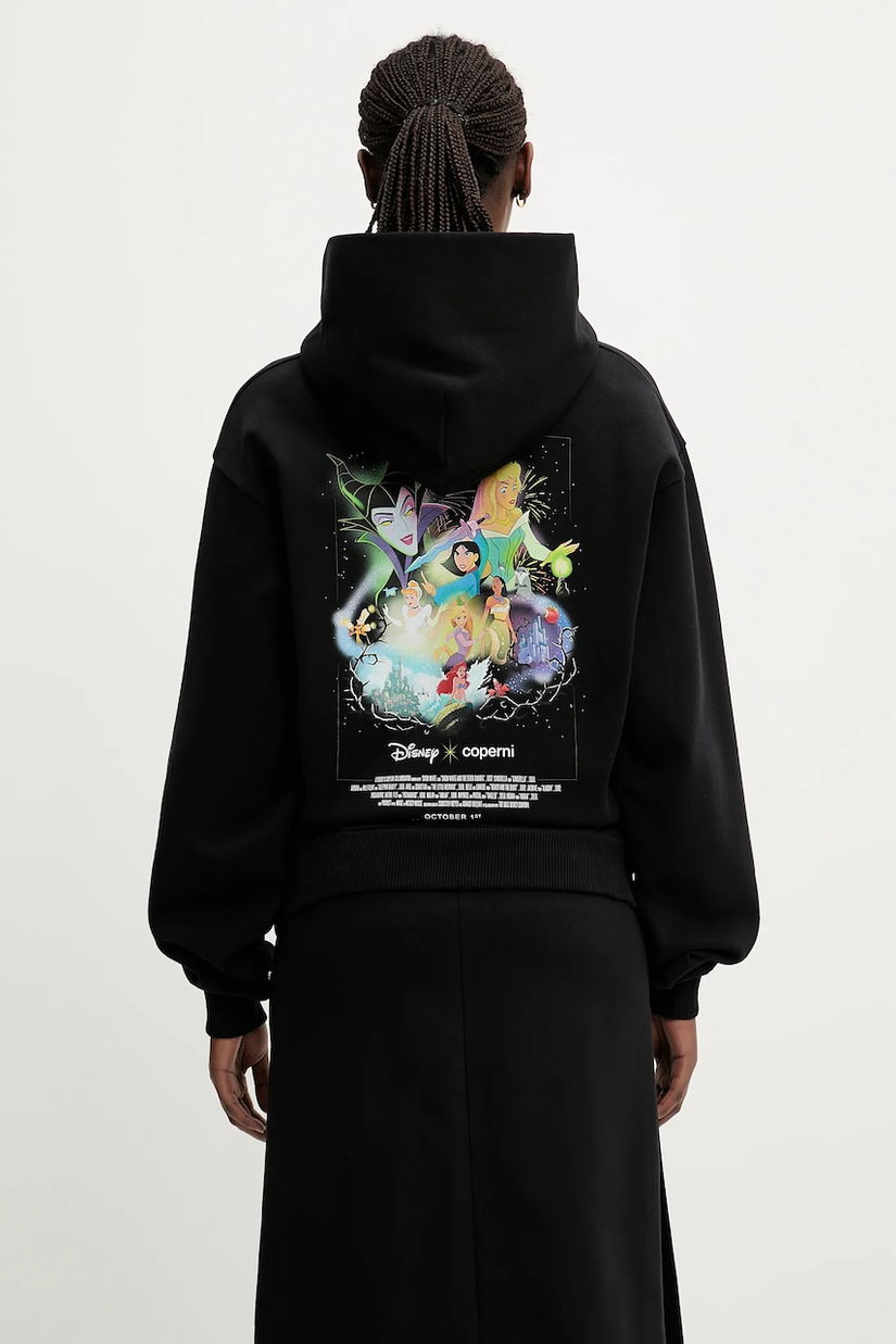 Coperni x Disney Collector bluză culoarea negru, cu glugă, modelator, DJS15F5018C